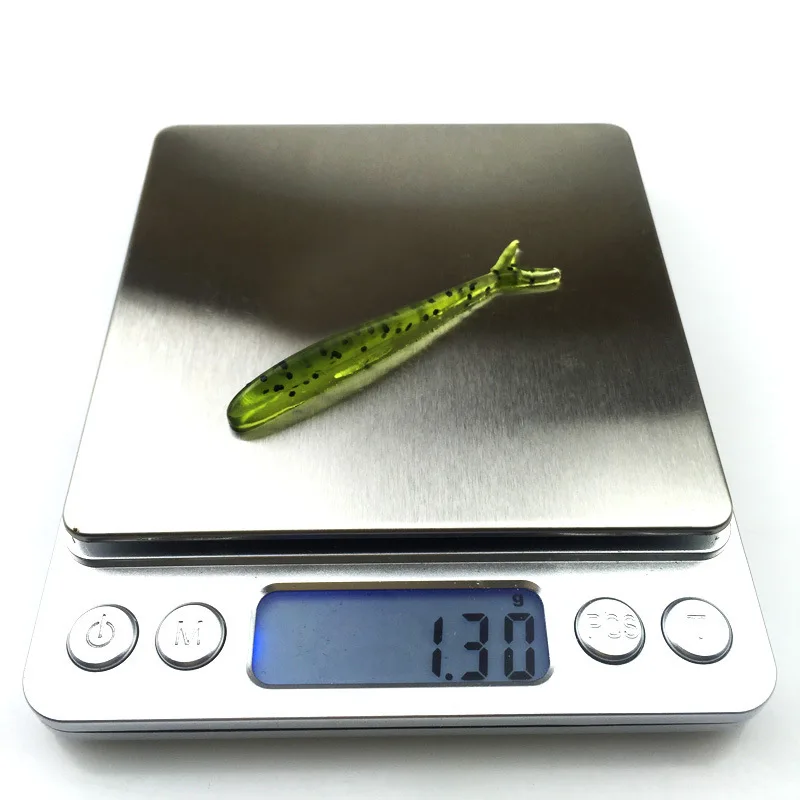 Discount Manufacture directly sale 6cm 1.27g  soft scissors tail fishing lure