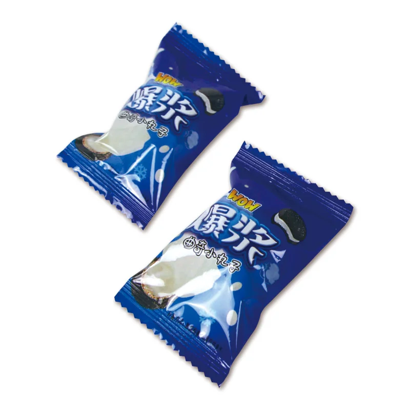 High quality delicious Chinese supplier popped milk cream compound chocolate balls Chocolate bar