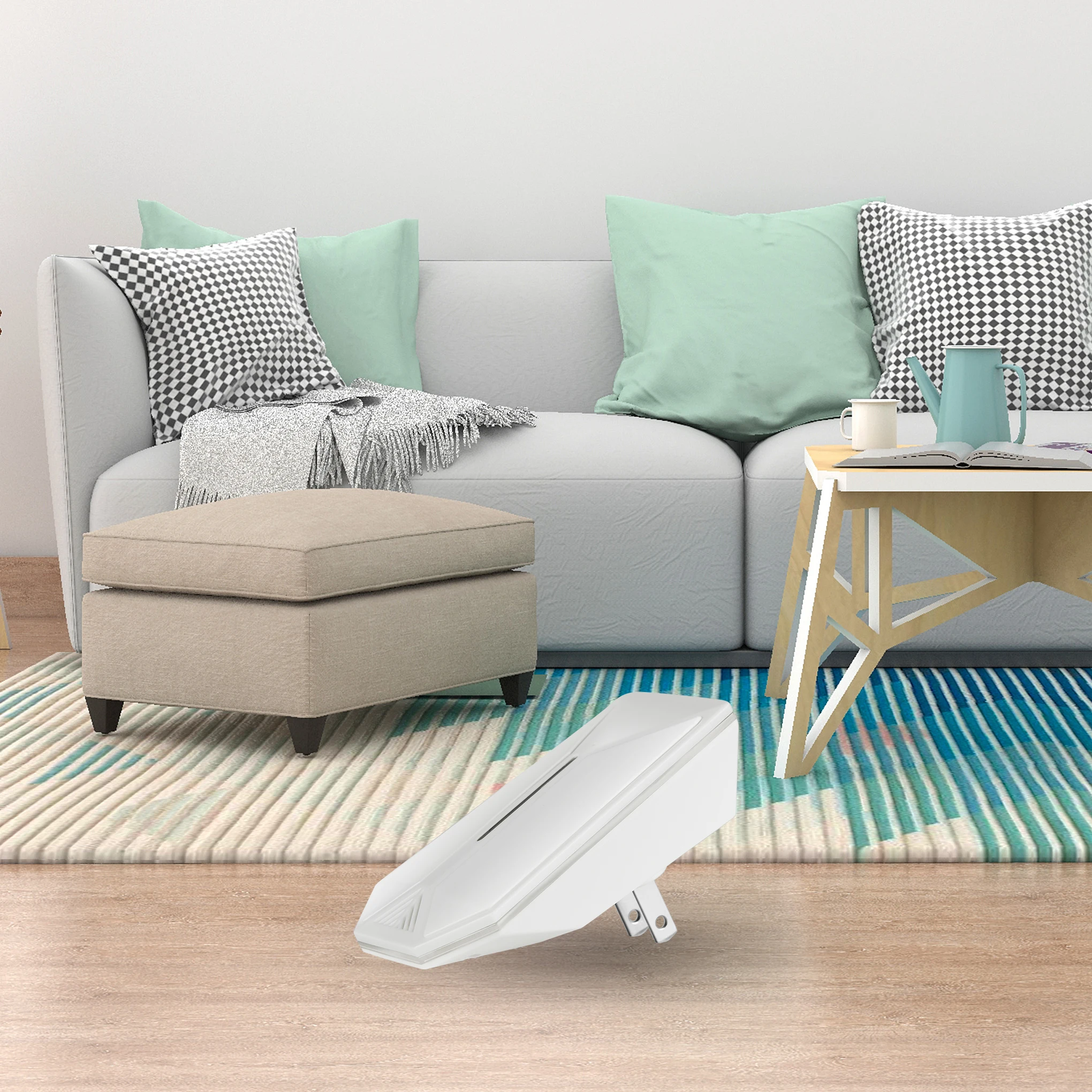 
Amazon Colorful Breath Light Pest Control Microwave Induction Ultrasonic Repellent Bug Zapper 