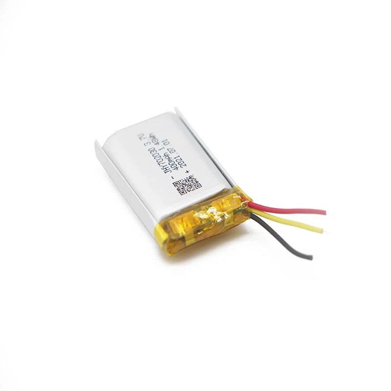 New production prasmatic 702030 3.7v 400mAh lipo rechargeable battery