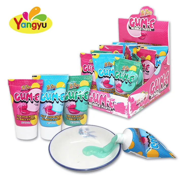 Поставщик конфет оптовая продажа сладкие фрукты жидкая жевательная резинка паста
