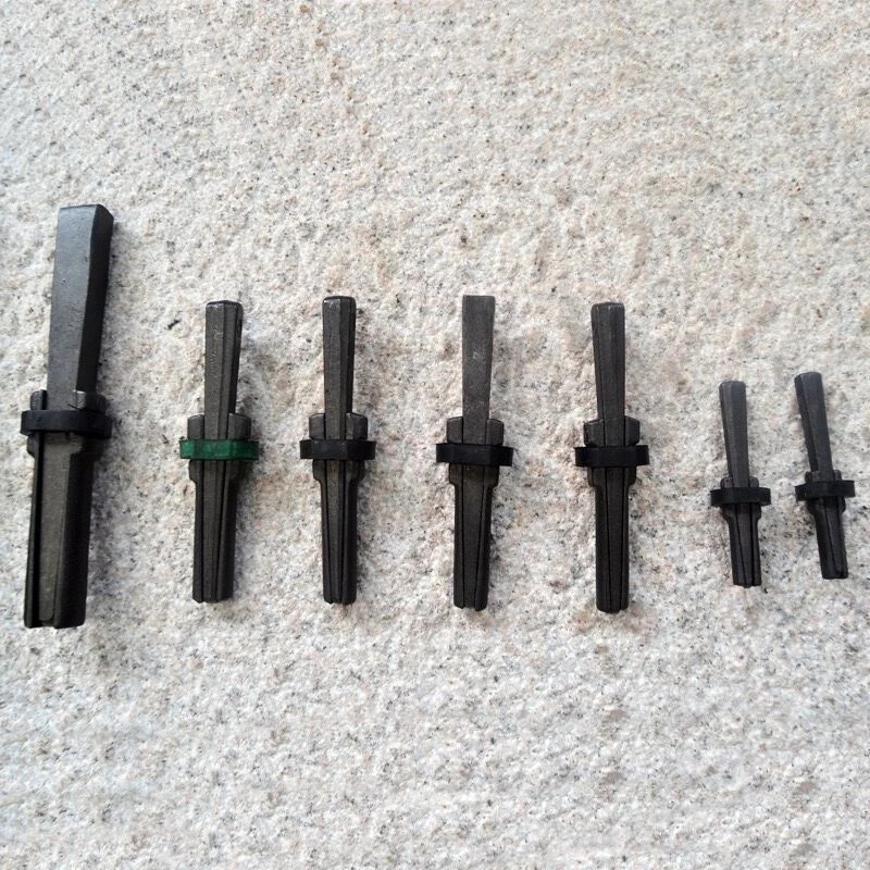 Stone splitting wedges shims feather Rock Splitter for Breaking Rock