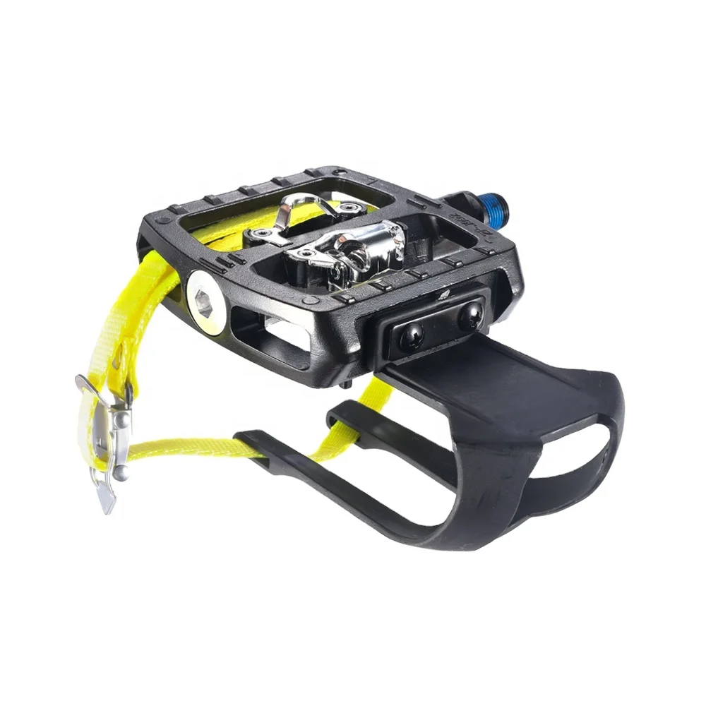 Spinning Bicycle Pedal Non-boron Steel Aluminum Alloy Bike Pedals Self-locking Bearings Bicycle Parts ZERAY ZP-J992 SPD