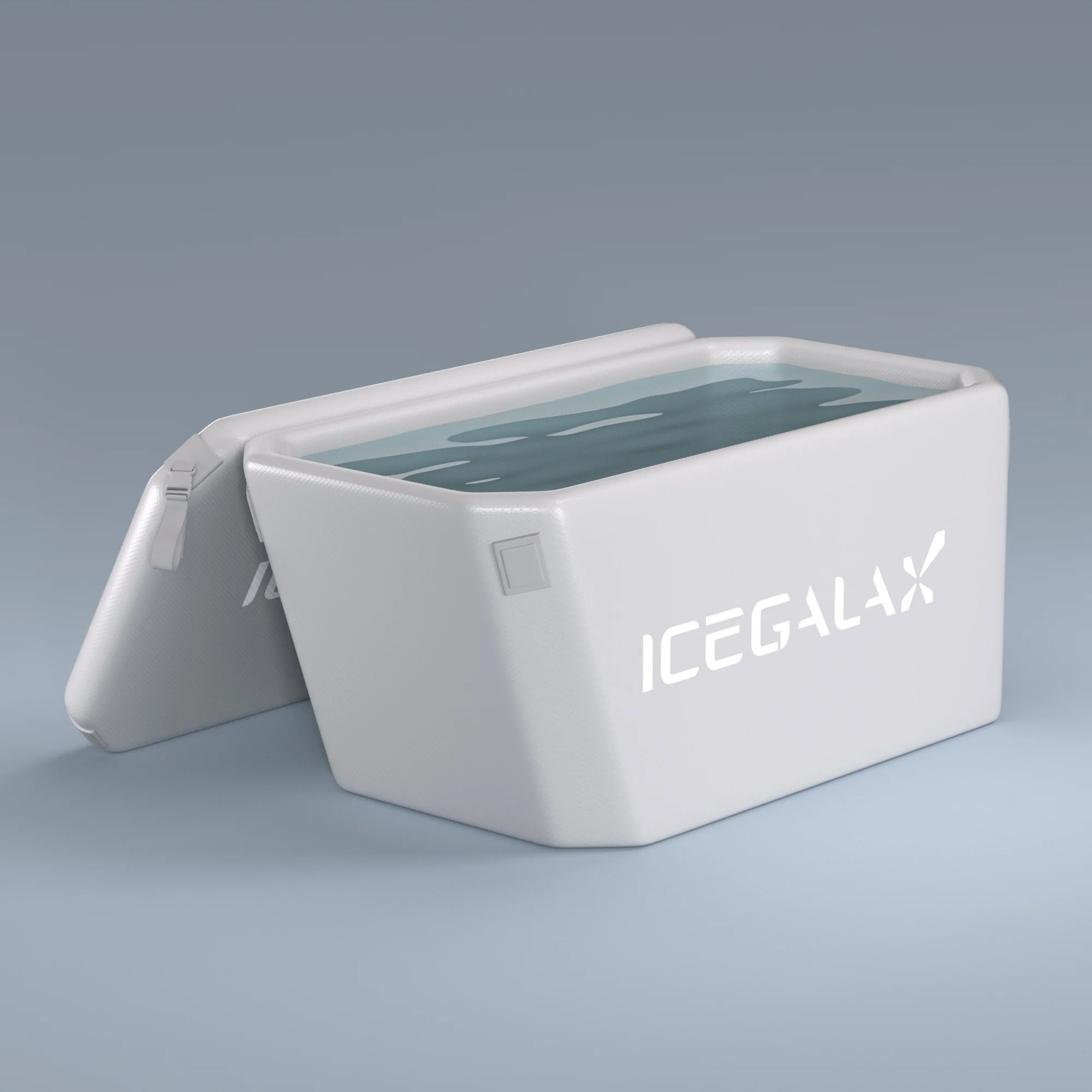 ICEGALAX Angled Ice Bath Tub Portable PVC Cold Plunge Tubs Inflatable Ice Bathtubs for Cryotherapy Athletes Recovery