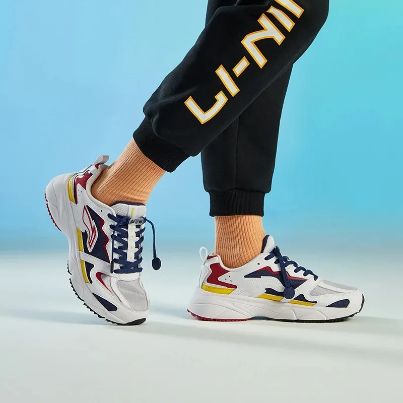 Детская спортивная обувь Li Ning для девочек легкая Ультралегкая дышащая сетчатая LI NING