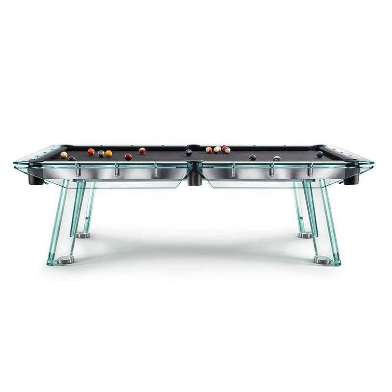 Customizable Deluxe Tempered Glass Pool Table 9ft/8ft/7ft for Ballroom Pool Snooker Clubs
