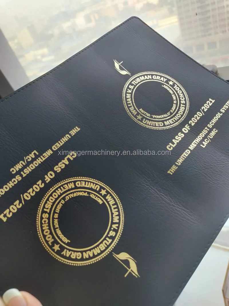 Digital 3025 No Need Plate Making 300 DPI New Year Red Envelope Cover Invitation Cards Hot Foil Stamping Machine