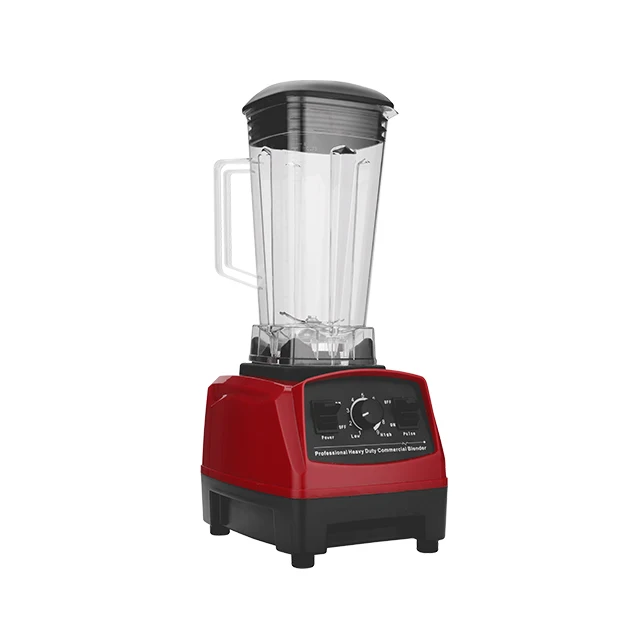 Heavy Duty High Power 2 L Industrial Commercial Fruit Ice Crusher Food Mixer Soy Milk Maker for Restaurant Home Kitchen