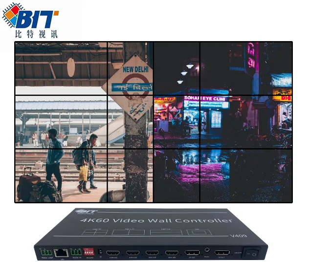  3x3 1x5 1x7 3x4 настенный видеоконтроллер 2K 4K 8K TV HDMI