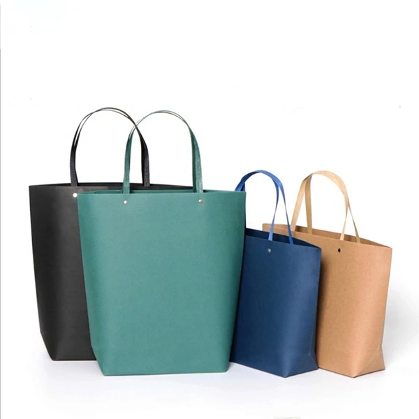 New Design Shopping Bag Promotional bolsa de papel personalizado Paper Bag with Handle