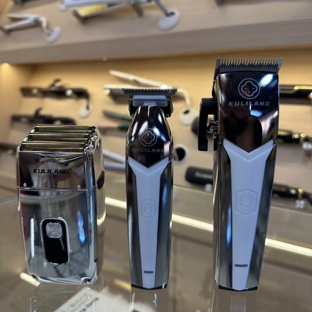 2023 New Arrival Hair Clipper set pemotong rambut cordless Hair trimmer R55 barber clippers set for men