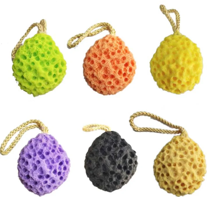 
Free sample for kids women men bath natural sponge facial cleansing sponge with VE 