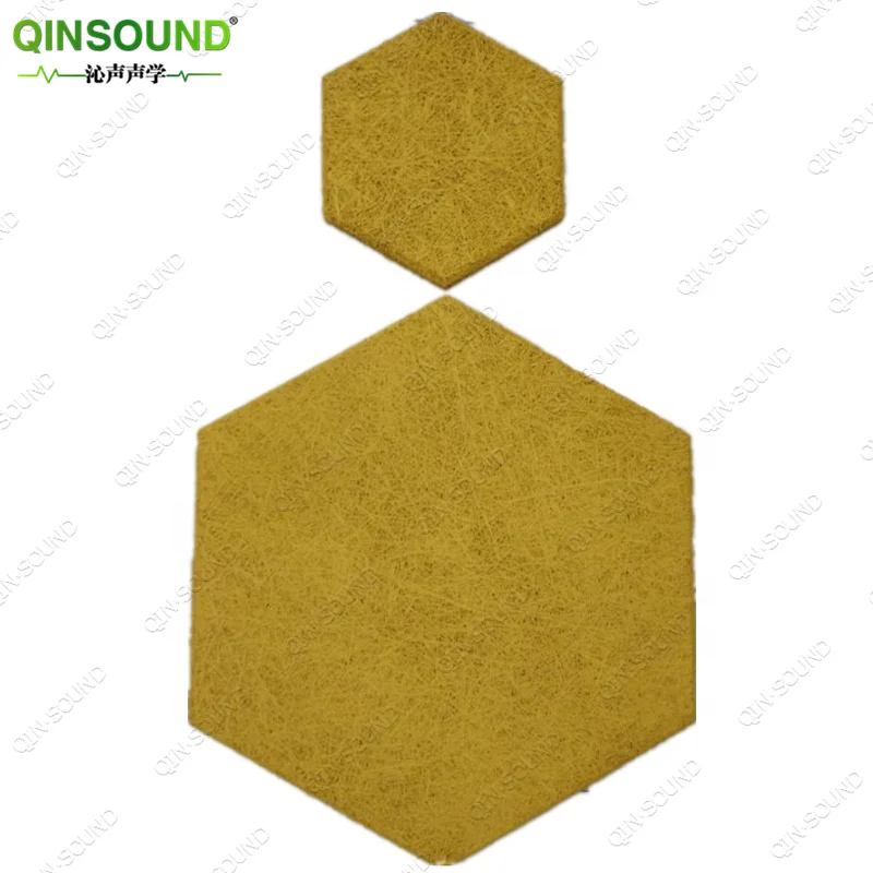 Eco-Friendly Anti-Fire Wood Wool Sound Insulation Board Coconut Fiber Acoustic Panel