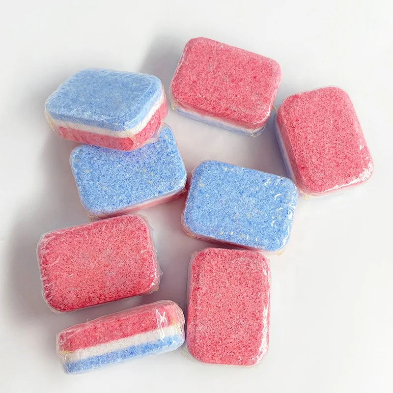 Stock Household Dishwash Cleaning Tablet Limescale Remover Powder Kitchen Detergent Solid SLM Eco Friendly Kitchen Products