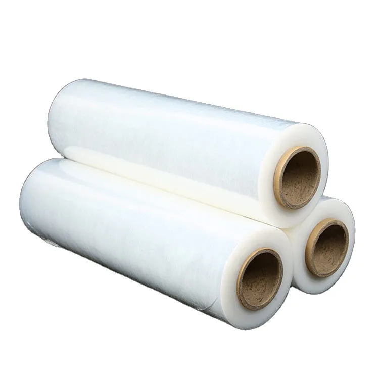 Factory Price Moisture Proof Cast industrial ldpe stretch film wrap film hand roll stretch film