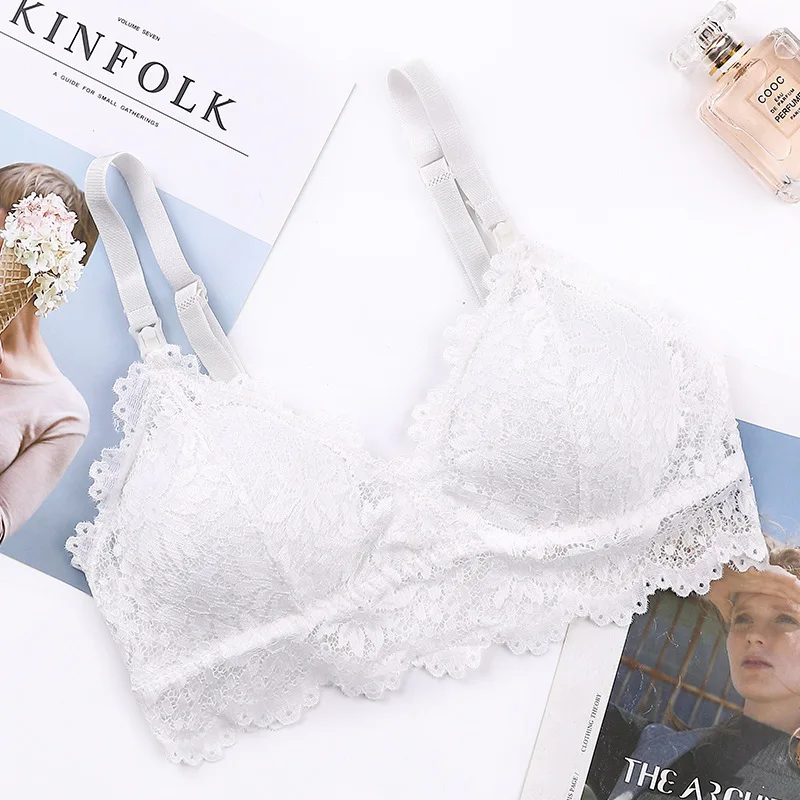 
Hot Sale Side Closure Wireless Seamless Daily Bra Mommy Push Up Wire Free Underwear Comfortable Maternity Lactation Nursing Bra 