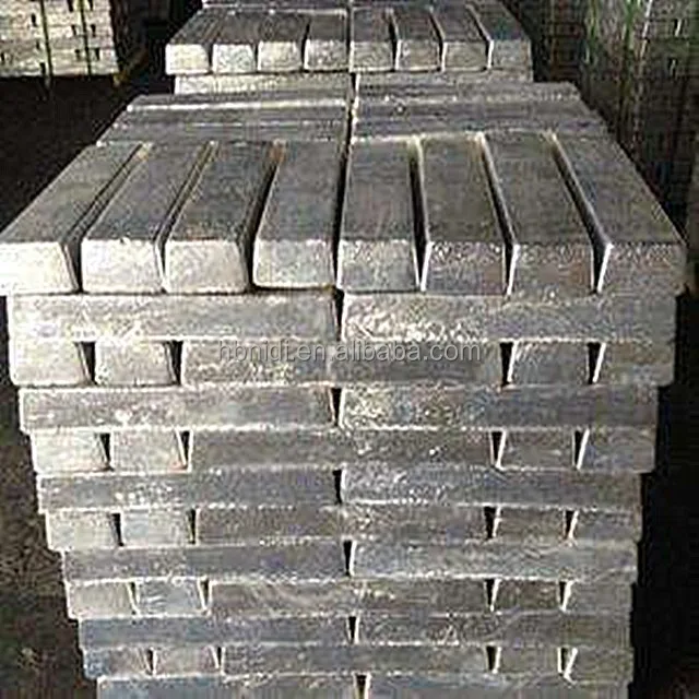 Industrial Grade Magnesium Metal Ingot Mg99.9% min