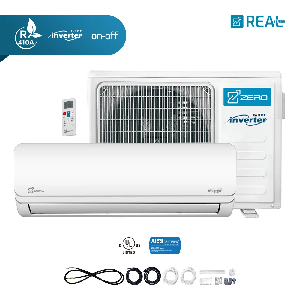 ZERO Household Cooling Only 60Hz Mini Split Inverter Air Conditioner  Ac Dc Ductless Smart R410A  Air Conditioners