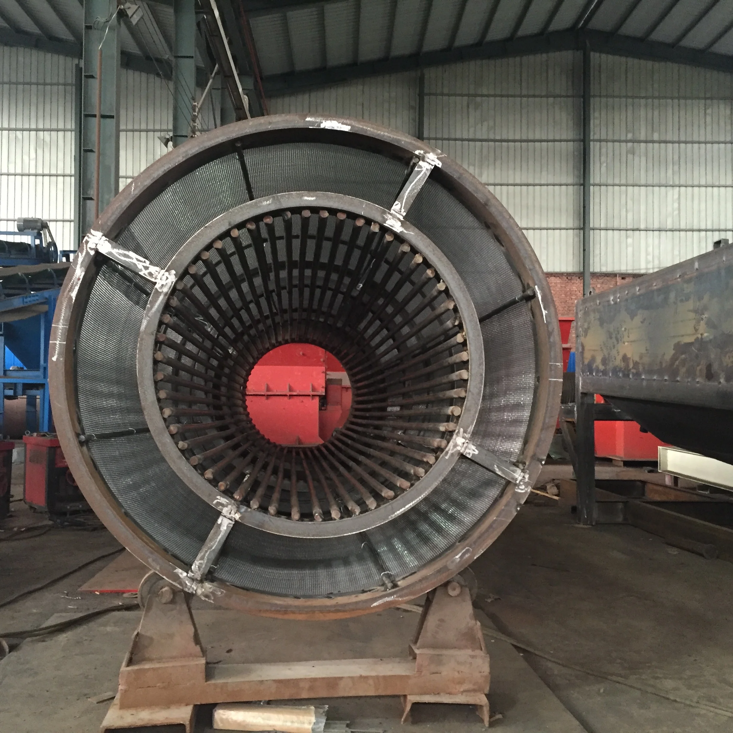 Waste Sorting Machine Organic Compost Trommel Screen