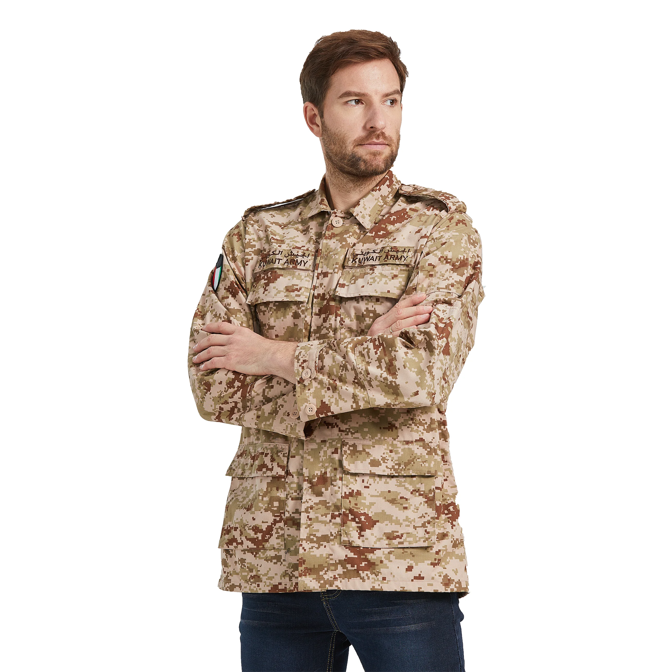 Wholesale 2023 Outdoor Uniforms Camouflage Tactical Combat Green Hunting Security Uniform All Shirt