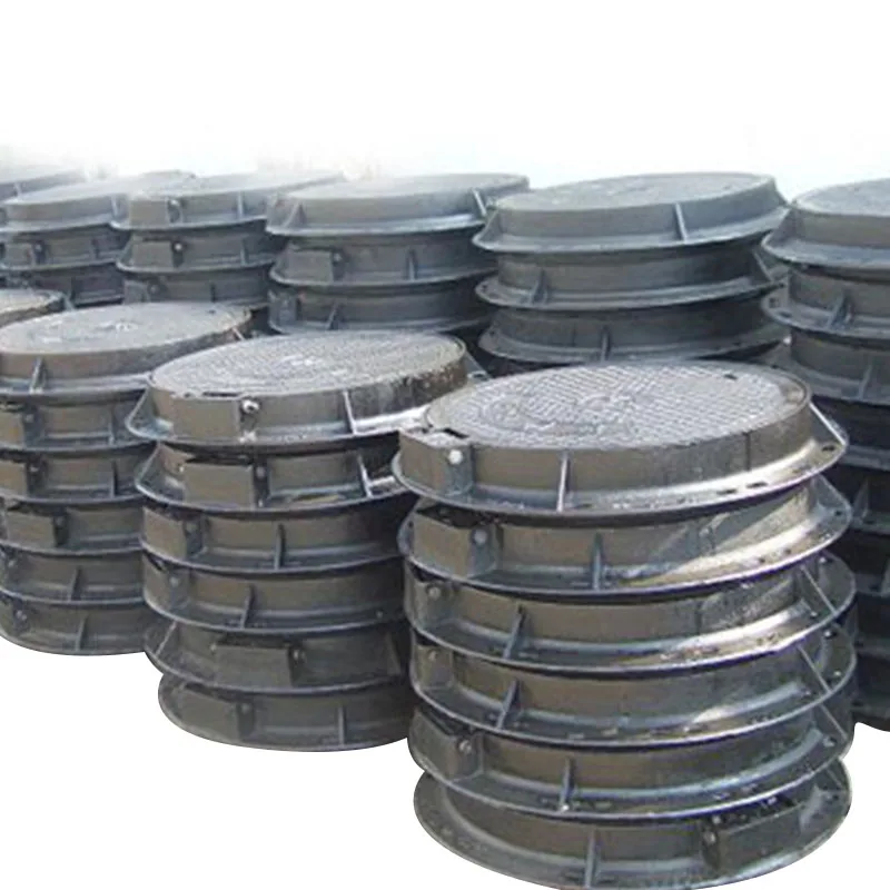 Professional Manufacturer OEM&ODM En124 Rectangular Ductile Iron Manhole Cover Round Cast Iron Manhole Cover