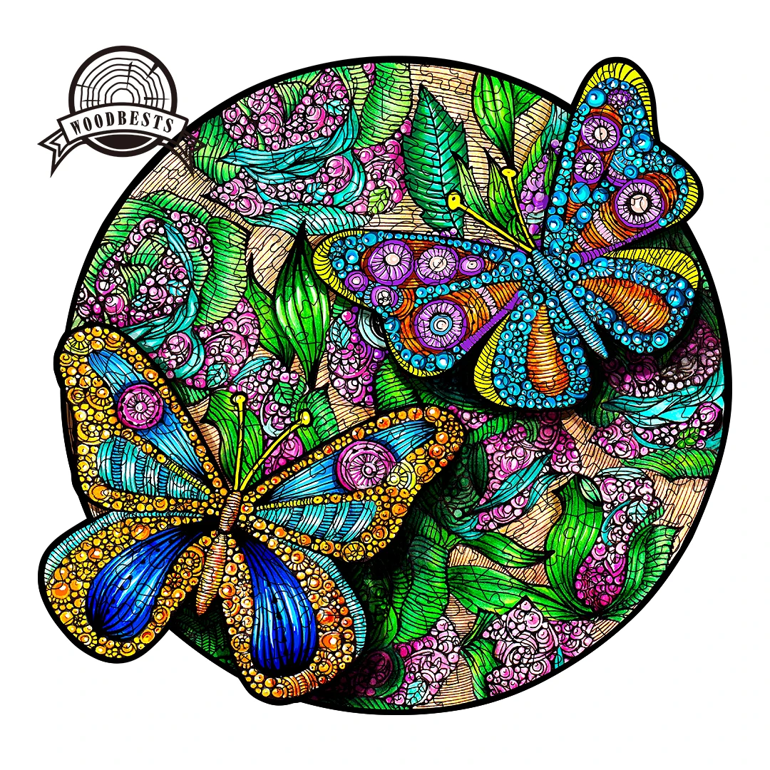 WOODBESTS Hot Selling Laser Cutting Animal Shaped Wooden 3d Jigsaw Puzzle for Family Connection Gaming Puzzle