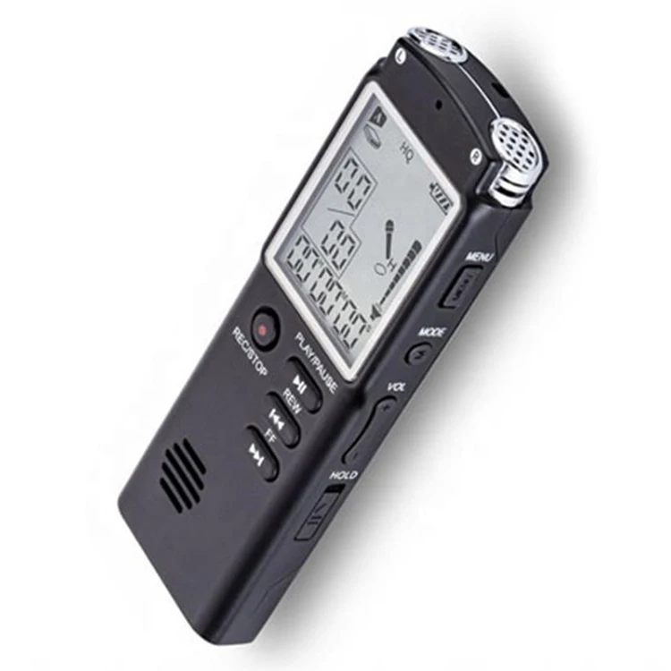 8/16/32GB Digital Voice Recorder Rechargeable Audio Sound Dictaphone MP3 Player Recording Pen
