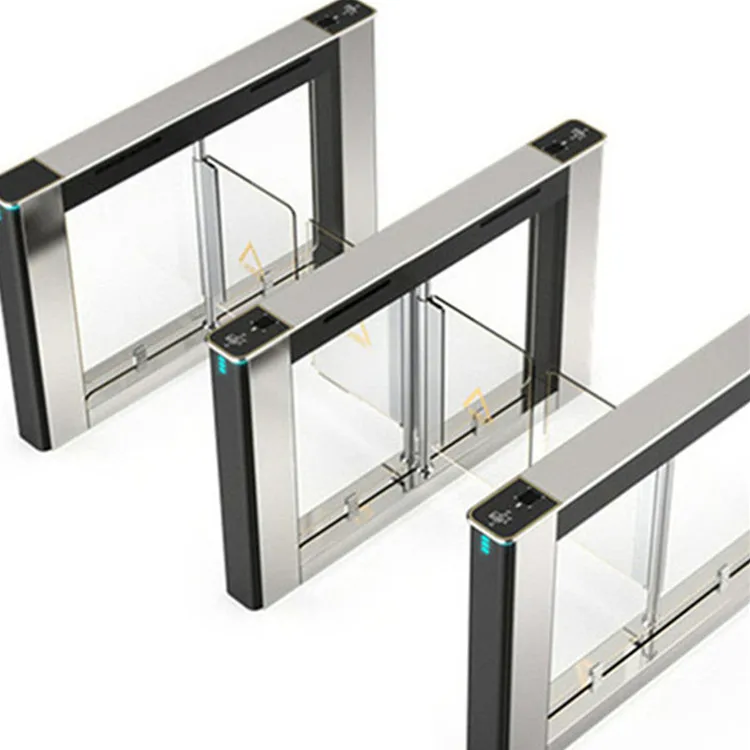 RFID Mechanical Pedestrians Access Control High Security Turnstile Swing Barrier Gate