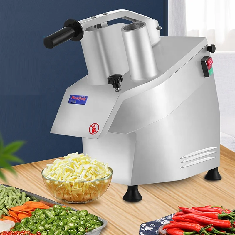 2.5-3Kg/Min Electric Food Vegetable Cutting Machine Cabbage Chilli Potato Onion Slicer Shredder