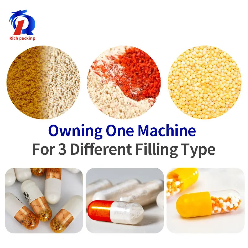 3Year Warranty NJP1500D Automatic Hard Gelatin Capsule Filling Machine Auto Capsule Filler Machine For Powder