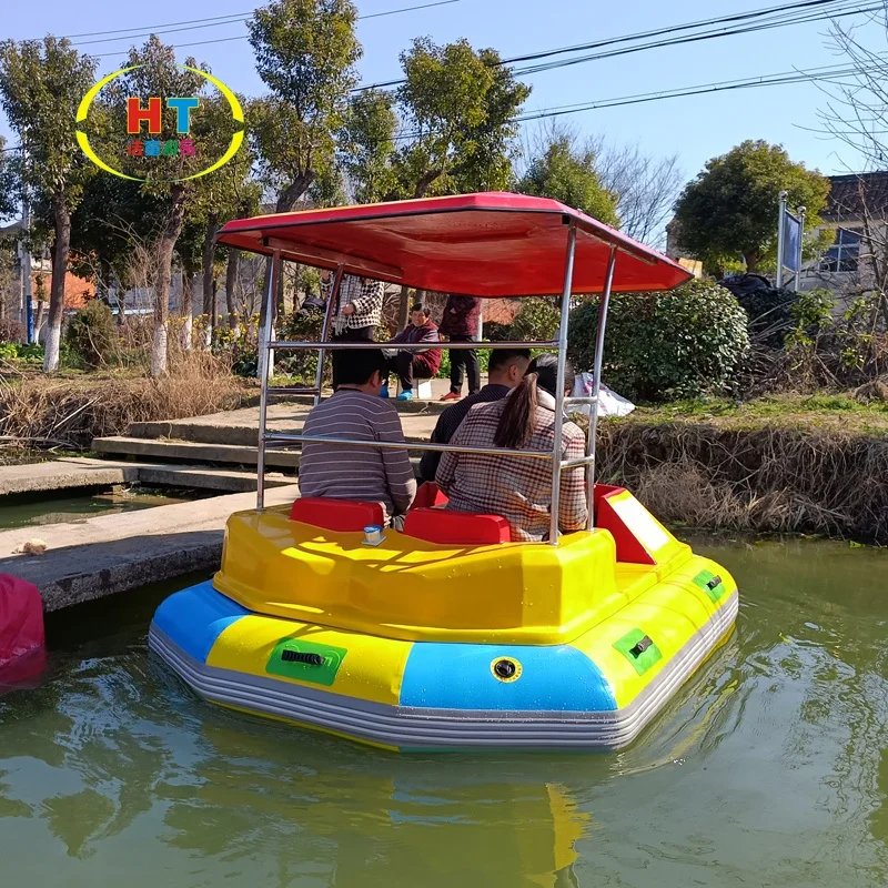 Park Water Bumper Boat Laser Boat Children Adult Inflatable Electric Bumper Boat