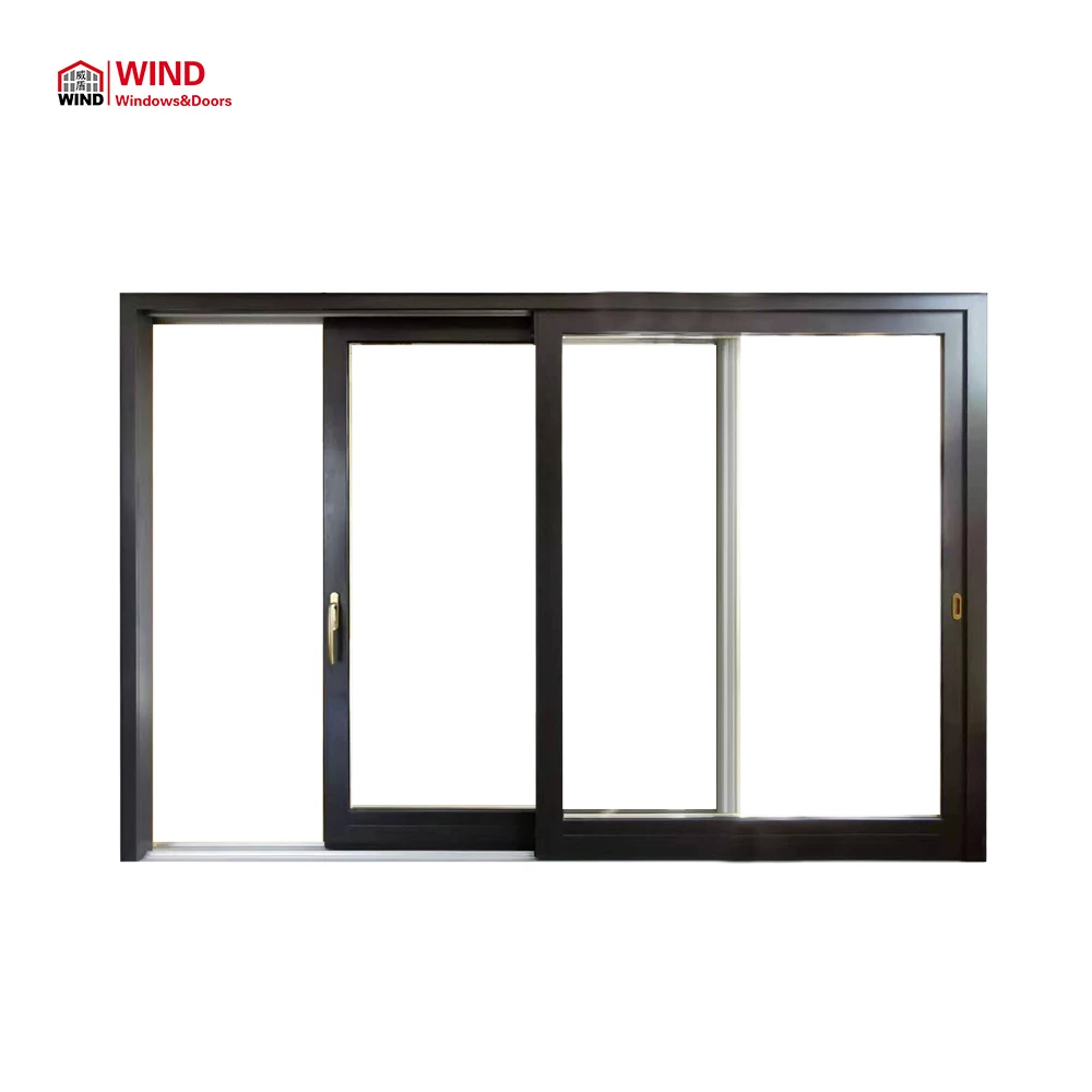 Aluminum wood lift and sliding Patio door  balcony sliding doors manufacturer in China