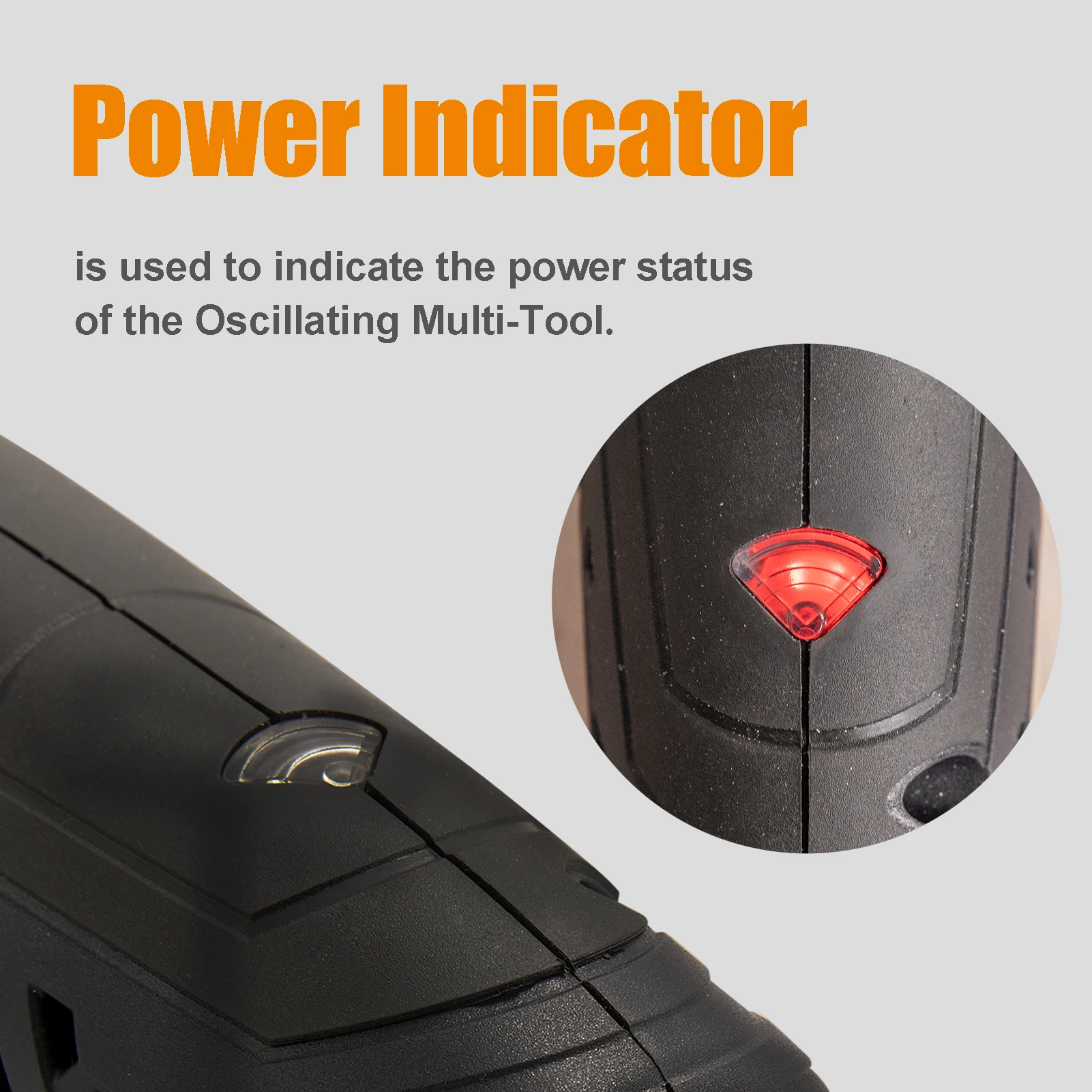MAXXT Oscillating Multitool, Oscillating Saw with 6 Variable Speed 3 Oscillation Angle Quick Release Construction