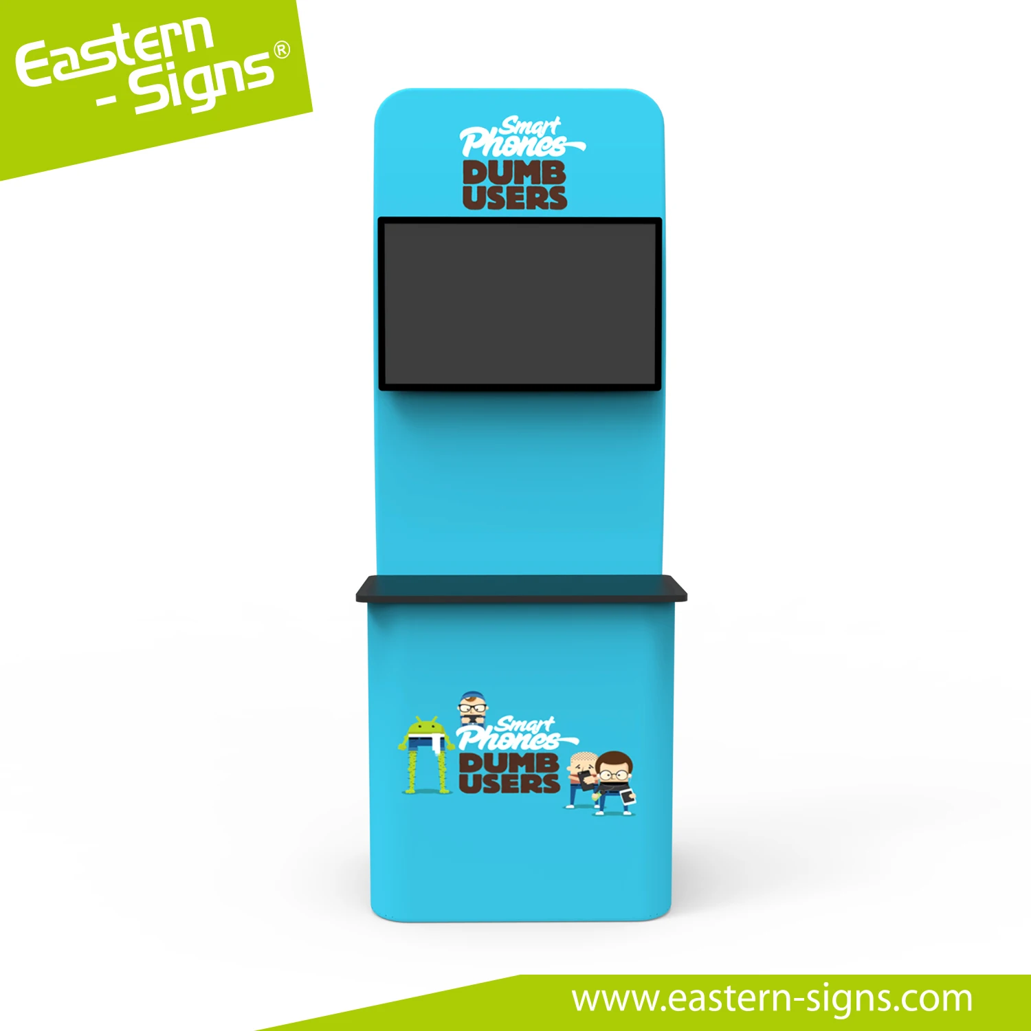 Hot sale portable trade show easy set up TV display stand