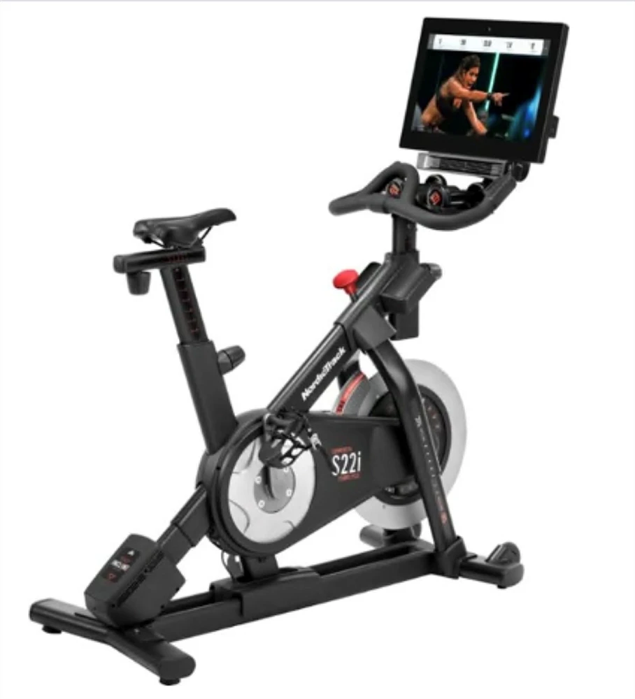Easy To Move Adjustable Bodybuilding Aluminum Alloy Bicycle Exercise Bike For