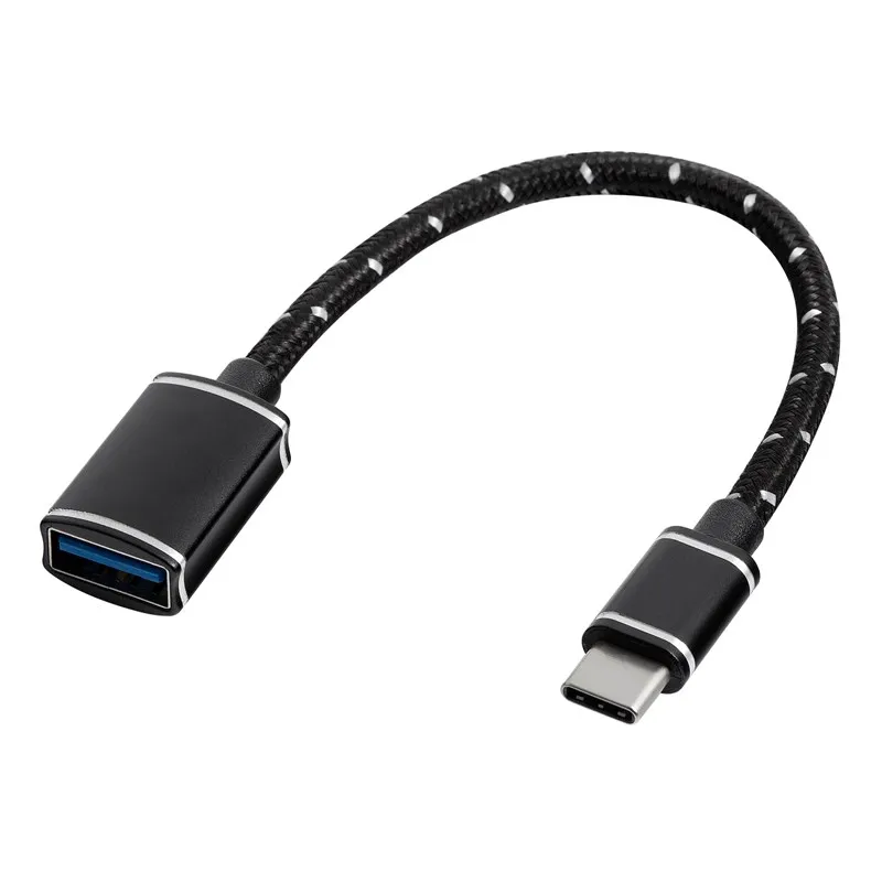 
Hot sale USB connecter Type C male to USB 3.0 A female cable Shenzhen factory promotional USB Adapter 