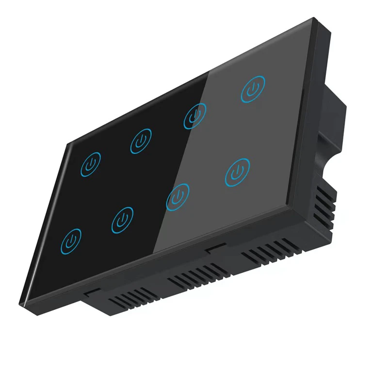 G-Tech Plus 8 Gang Wifi Wall Touch Smart Light Switch Delay Timing Control Switch Module Scene Switch
