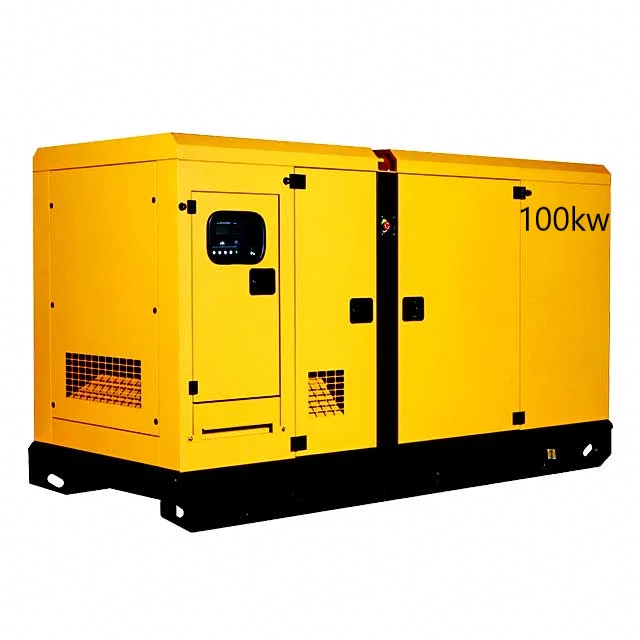 Prime/Standby 100kw 110kva open/silent diesel generator power by Cummins engine