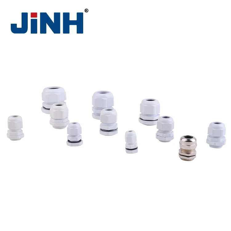 
JINH Hot Sale Heat Resistance Electrical Wire Nylon Waterproof Cable Gland 