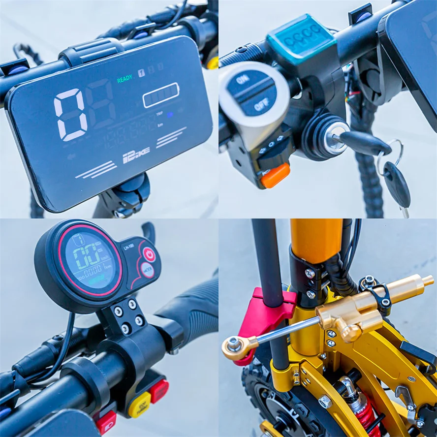 Fast Shipping EU US AU Warehouse 5600W 6000W Adult 11 Inch Offroad 60V Electric Scooter Fast Trottinette Electrique