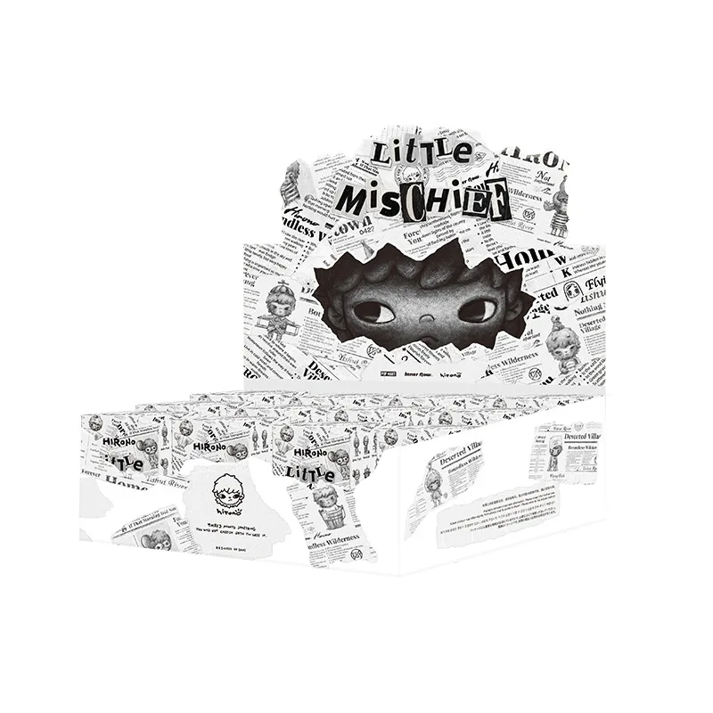 Wholesale POOP MART Hirono Little Mischief Series 12pcs/set  Mystery Box Blind box Action Figurine Cute Toy for Collection Gift