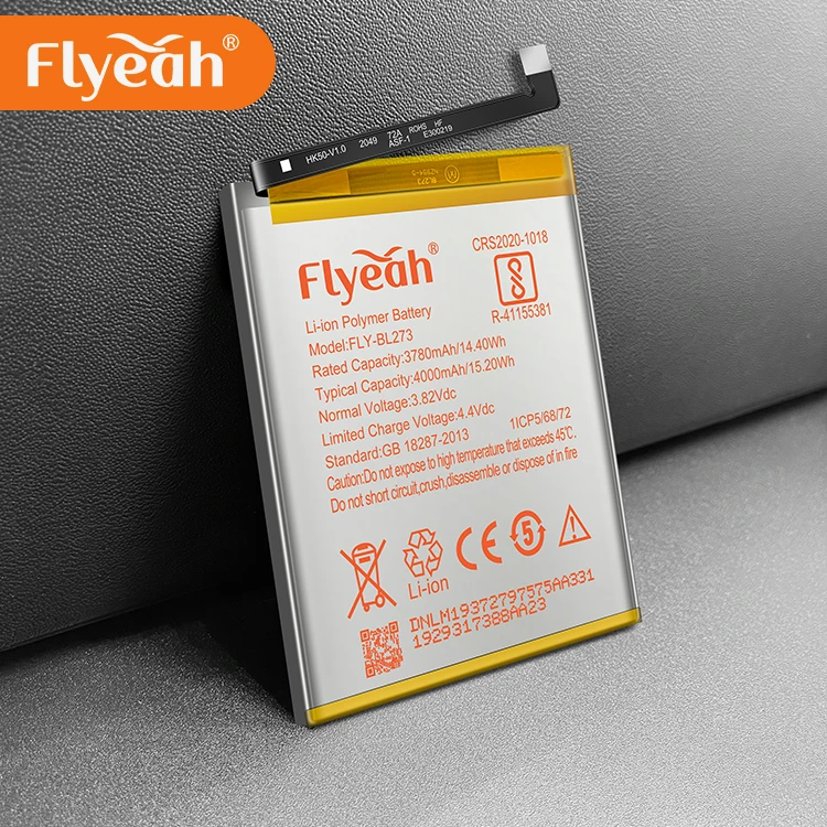 Wholesale Battery for Lenovo Cell Phone 4000Mah capacity BL273 battery for Lenovo K8+