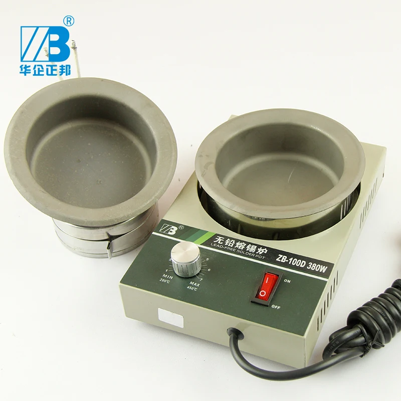 High Quality Solder Pot Soldering Desoldering Bath Titanium Plate