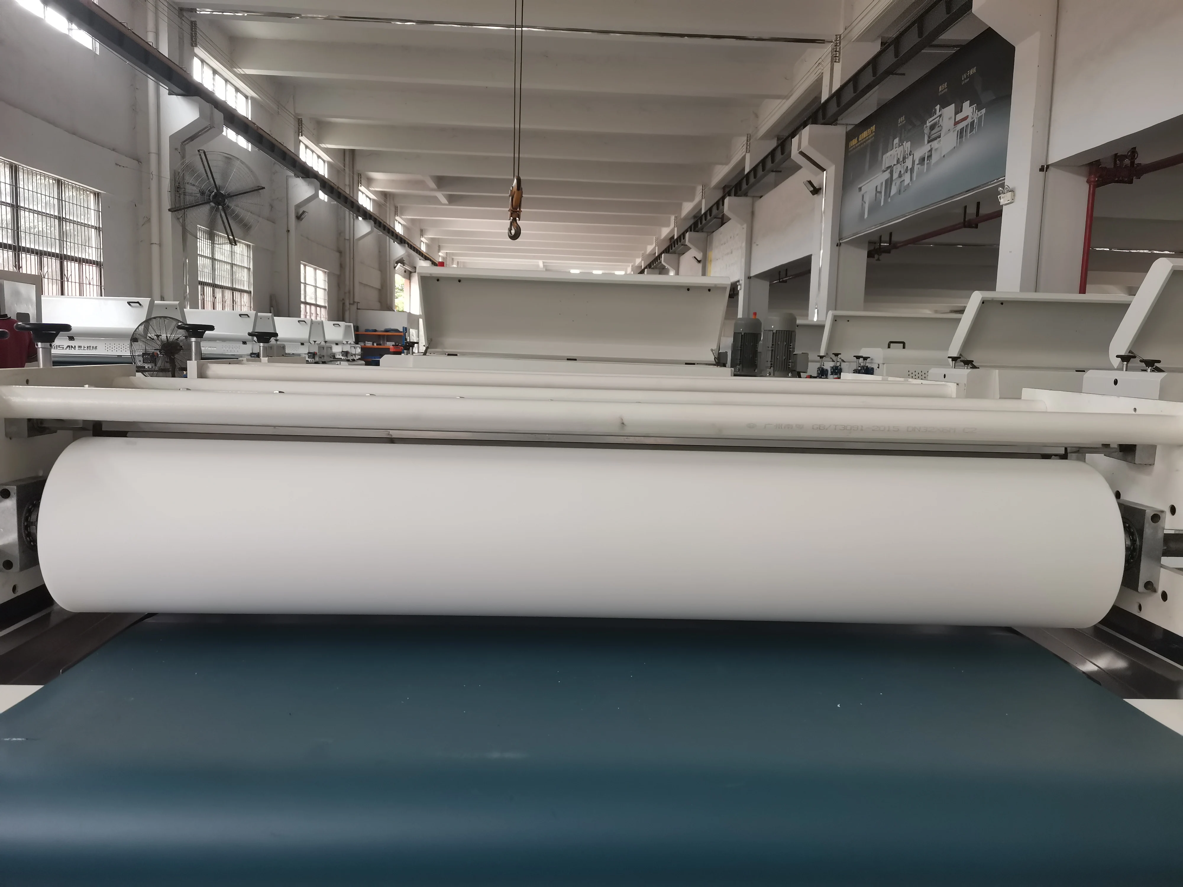 Surface Paint Uv Coating Machine Coating Production Line Painting Engineers Available to Service Machinery Overseas Wood 2-80mm