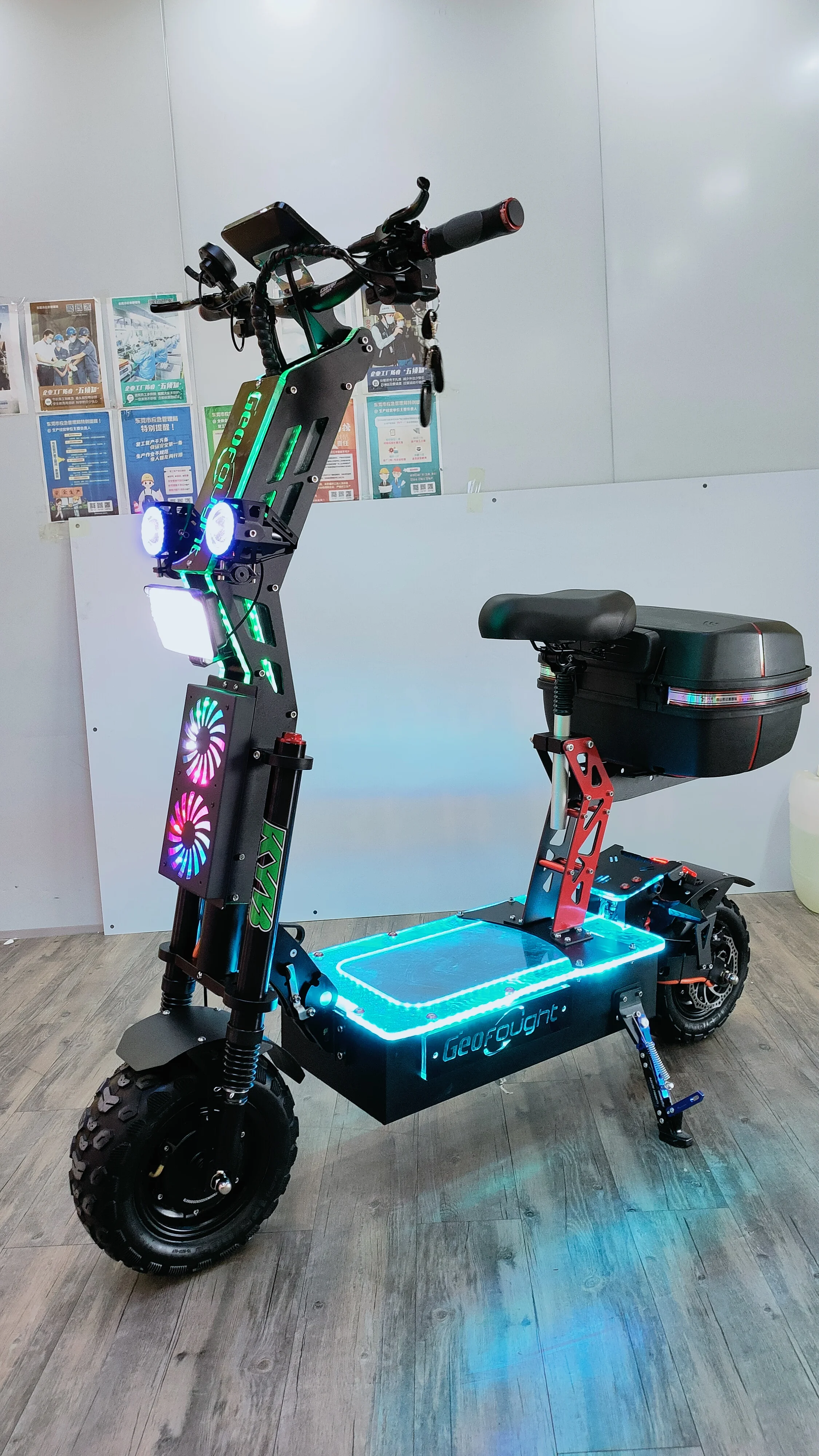 Высокий мощный электрический скутер MOQ1 2023 со склада в США weped dark knight 72 40 Ач высокая скорость 8000