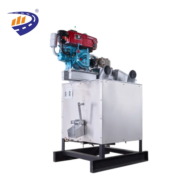 Good quality machinery stirring single cylinder used thermoplastic road marking machine pre stripping boilers