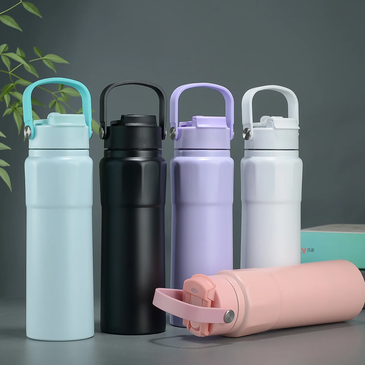 750Ml Factory Product Eight Diamond Shaped Vacuum Insulated Sports Bottle Ready Perfume Bottles With Pump Perfume