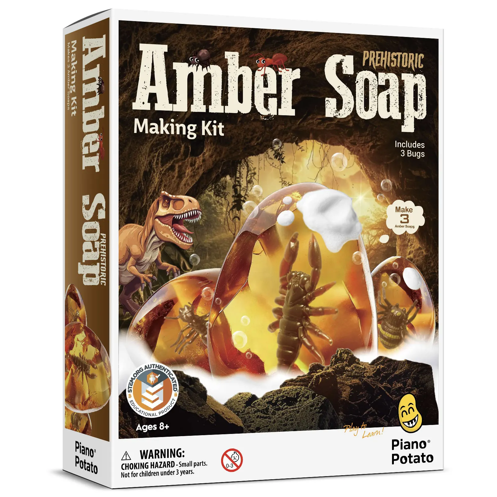 Wholesale Customize Logo science experiment toys amber soap Craft making Kit kids educational toys