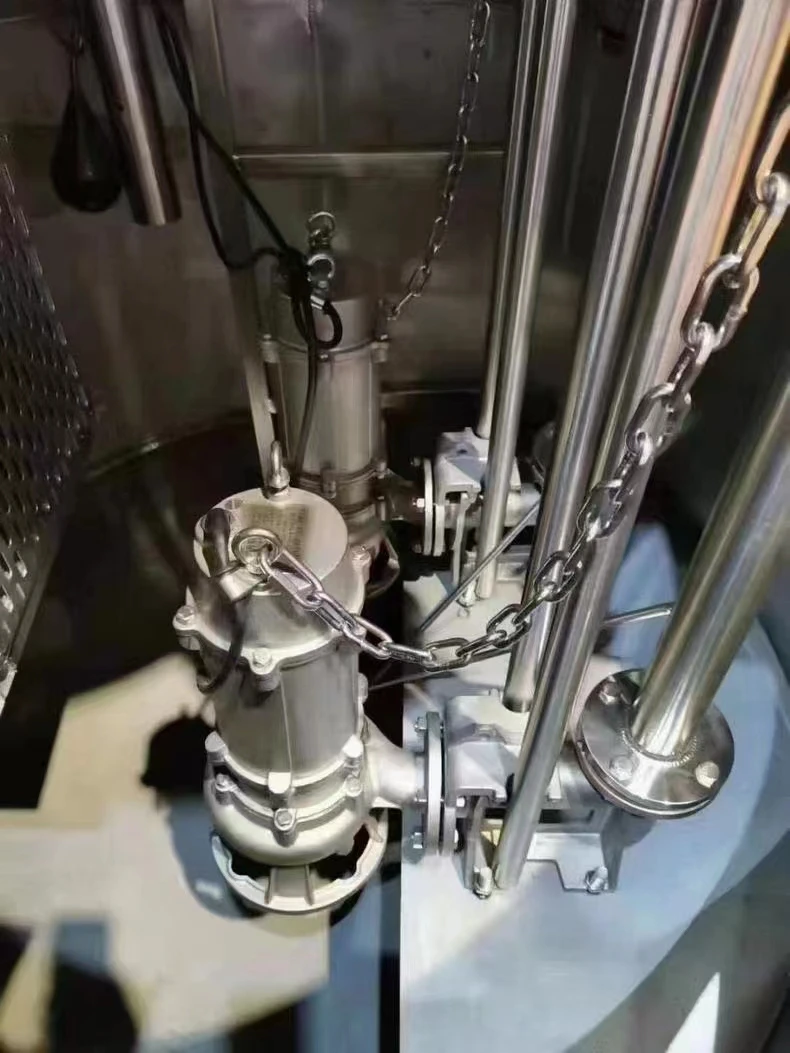 WQ Centrifugal Submersible Sewage Water Pump for Waste Dredge Drainage with Auto Coupling