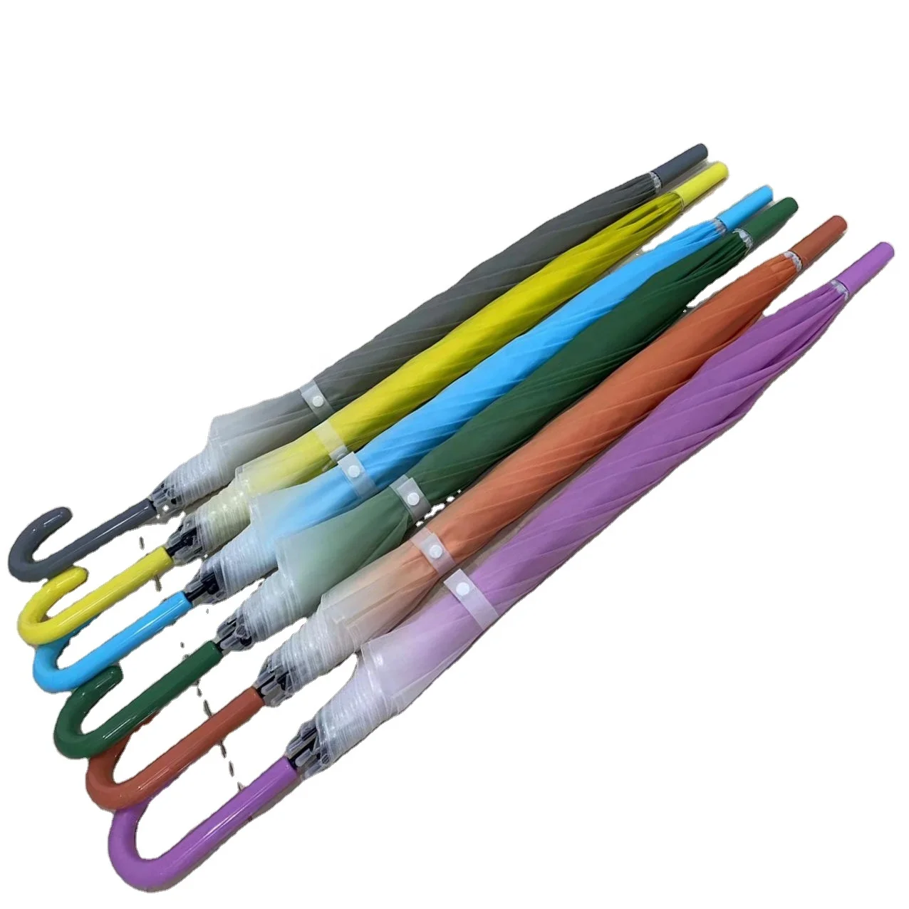 Рекламный зонт, автоматический градиентный цветной печатный EVA прозрачный зонт для продажи, новое изобретение, зонт из полиэтилена